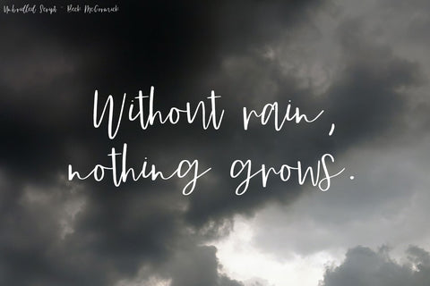 Unbridled Script Font Font Beck McCormick 