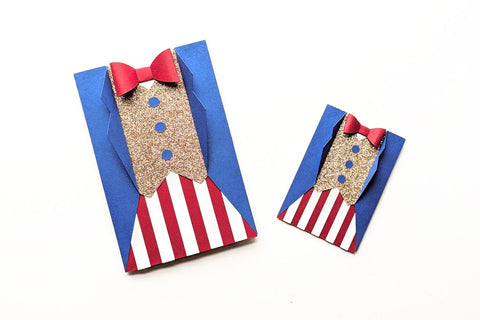 Uncle Sam Card and Gift Card Holder SVG Duo SVG Risa Rocks It 
