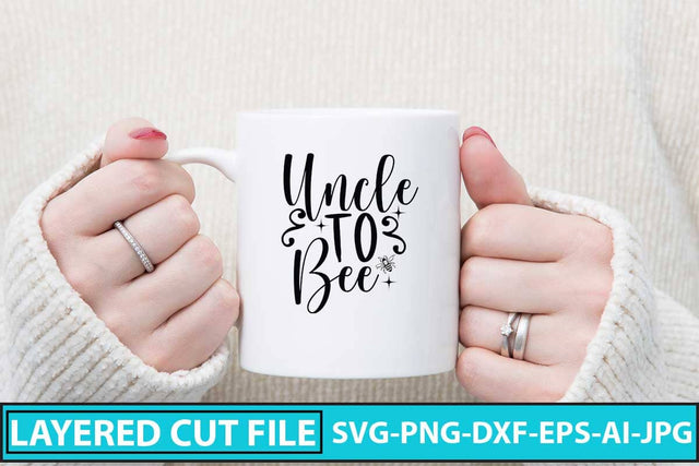 Uncle To Bee SVG Cut File SVG Syaman 