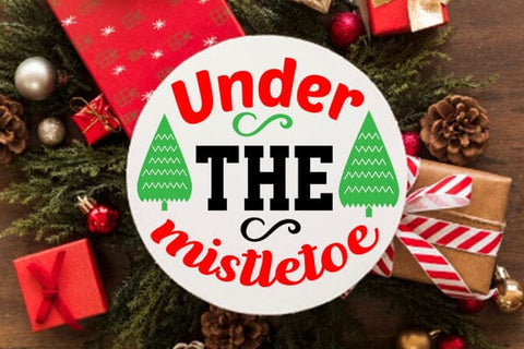 Under the mistletoe 2 SVG Angelina750 