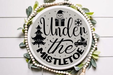 Under the mistletoe SVG Angelina750 