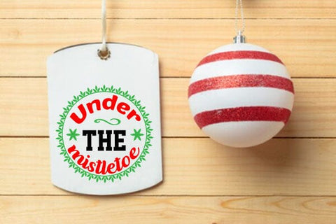 Under the mistletoe SVG Angelina750 