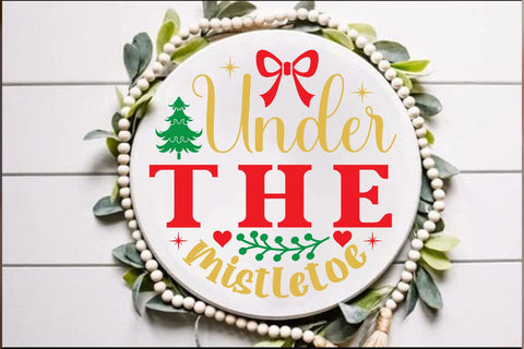Under the mistletoe SVG Angelina750 