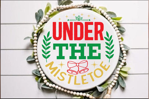 Under the mistletoe SVG Angelina750 