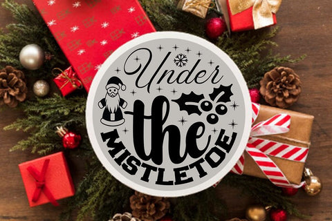 Under the mistletoe SVG Angelina750 
