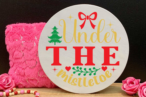 Under the mistletoe SVG Angelina750 