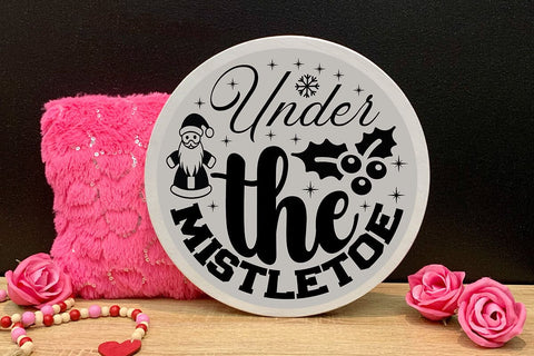 Under the mistletoe SVG Angelina750 