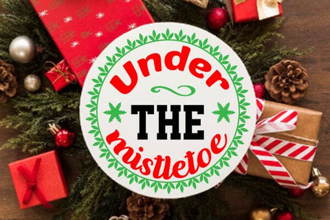 Under the mistletoe SVG Angelina750 