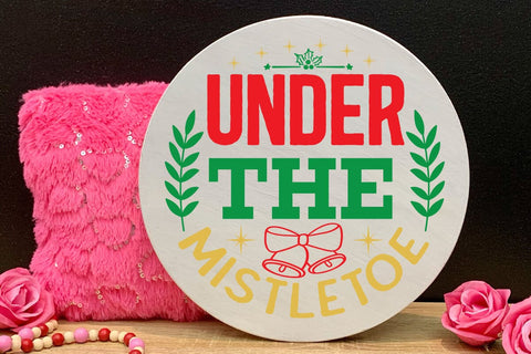 Under the mistletoe SVG Angelina750 
