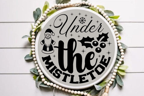 Under the mistletoe SVG Angelina750 