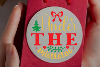 Under the mistletoe SVG Angelina750 