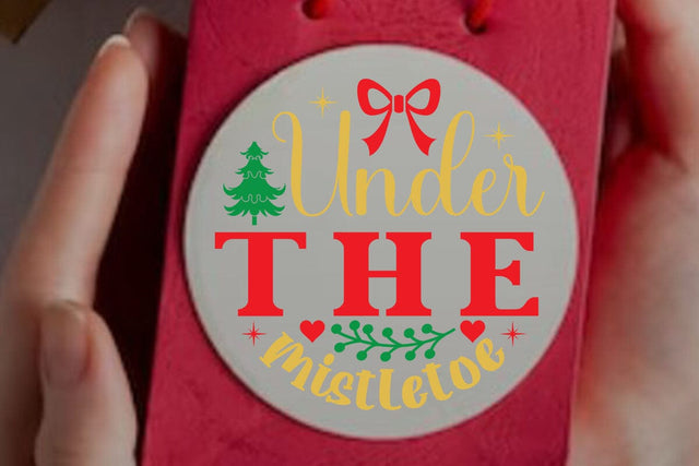 Under the mistletoe SVG Angelina750 