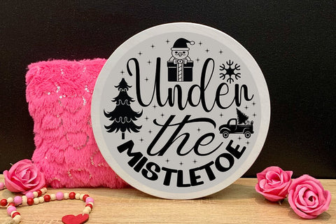 Under the mistletoe SVG Angelina750 