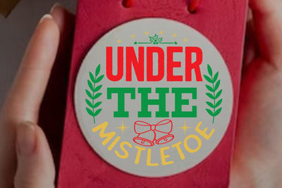 Under the mistletoe SVG Angelina750 