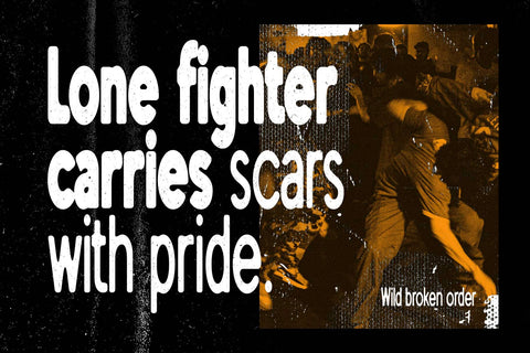 Under Trained – Urban Blurry Sans Serif Font Font Arterfak Project 