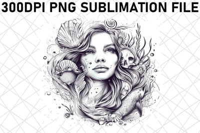 Underwater Beauty PNG Design Pack Sublimation afrosvg 