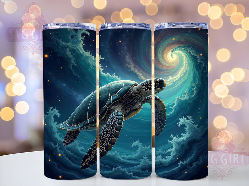 Underwater Sea Turtle 20oz Tumbler, Underwater Tumbler, Ocean Life Tumbler, Sublimation Wrap, 20oz Tumbler, Marine Animal Design, Sea Turtle Gift Sublimation SvggirlplusArt 