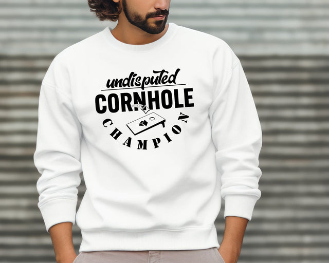 Undisputed Cornhole Champion SVG, Cornhole svg, Cornhole board, tailgating game, svg files for cricut SVG DesignDestine 