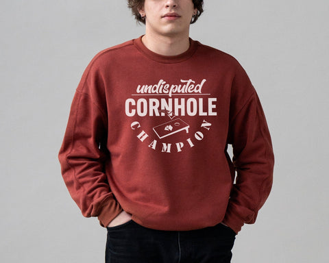 Undisputed Cornhole Champion SVG, Cornhole svg, Cornhole board, tailgating game, svg files for cricut SVG DesignDestine 