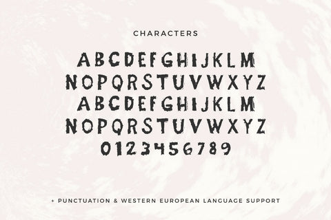 Unearthed - A Grungy Font Font Beck McCormick 