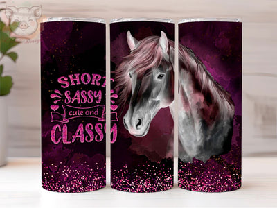 Unicorn 20oz Tumbler Png, Sublimation Design, Unicorn Pink Glitter Tumbler Png, Digital Download PNG Sublimation Lara' s Designs 