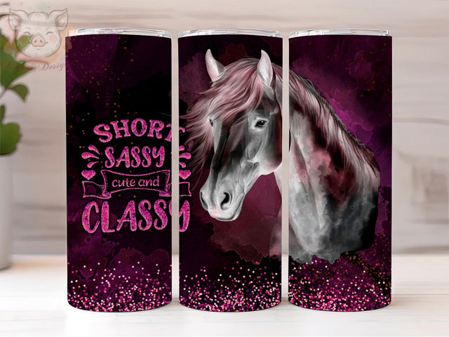 Unicorn 20oz Tumbler Png, Sublimation Design, Unicorn Pink Glitter Tumbler Png, Digital Download PNG Sublimation Lara' s Designs 