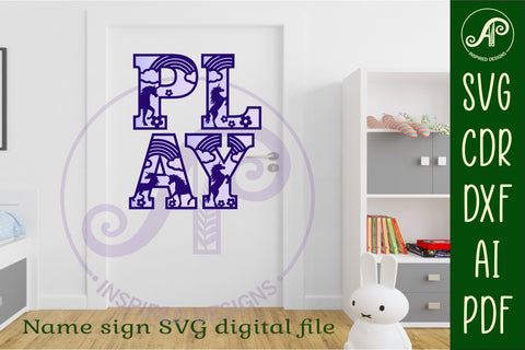 Unicorn alphabet letter set. 2 layer 49 letters. SVG APInspireddesigns 