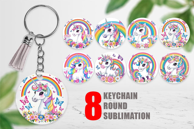 Unicorn and Rainbow Sublimation artnoy 