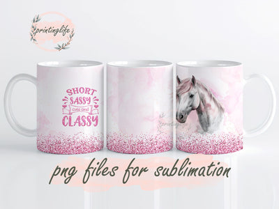 Unicorn Png, Pink Glitter Mug Wrap Design, Instant Digital Design Download Mug Wrap Design, Mug Design PNGGlitter 11oz Sublimation PrintingLife 