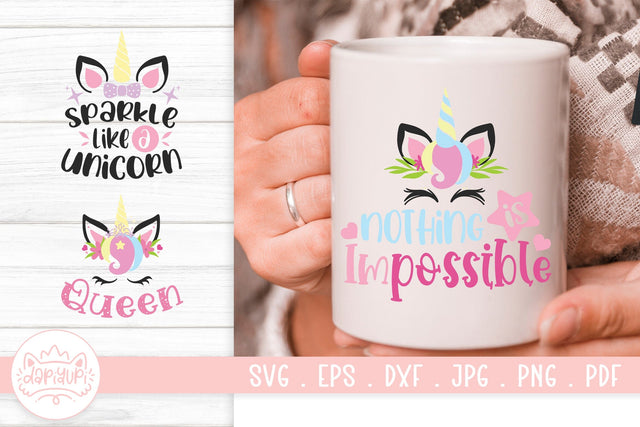 Unicorn Quotes SVG Cut File SVG dapiyupi store 