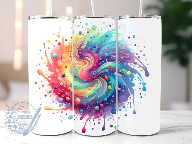 Unicorn Rainbow 20 oz Skinny Tumbler Sublimation Design Digital Download PNG Instant, Unicorn Lover Wrap, Unicorn tumbler, Beverage Illustration, Fantasy Illustration, Unicorn Graphic, Girls tumbler png Sublimation ToriDesigns 
