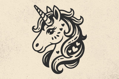 Unicorn SVG - Unicorn Head Svg SVG DesignDestine 