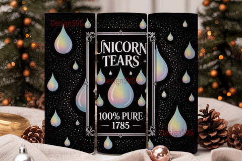 Unicorn Tears 20oz Tumbler Design Sublimation DesignSVG 