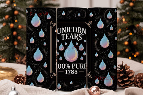 Unicorn Tears 20oz Tumbler Design Sublimation DesignSVG 