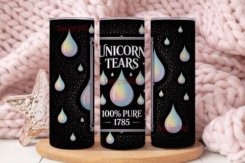 Unicorn Tears 20oz Tumbler Design Sublimation DesignSVG 