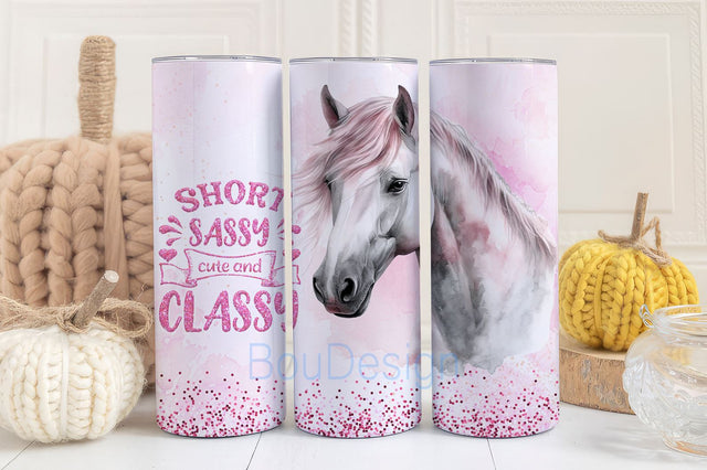 Unicorn Tumbler Wrap Png, Pink Glitter Tumbler Unicorn Design, Sublimation Downloads For Tumblers, 20oz Skinny Straight Tumbler Cup Glitter Sublimation BouDesign 