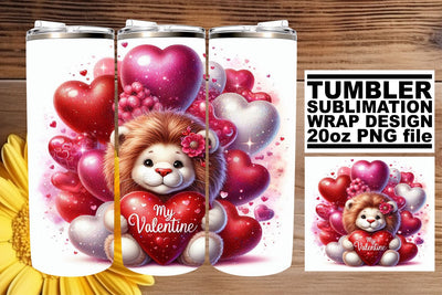 Unique 20oz tumbler wrap, ideal for your sublimation needs! , Valentines Sublimation afrosvg 