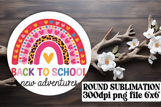 Unique circle designs, perfect for sublimation keychains! , Back To School Sublimation afrosvg 