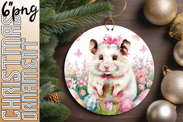 Unique circle templates for stunning keychains, unleash your creativity., Cute Easter Sublimation HoodArtCraft 