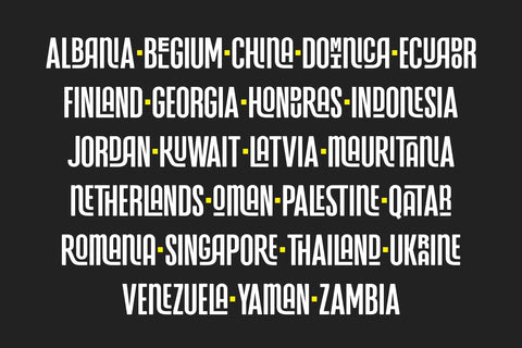 Unique Condensed – Neuronicle Font Arterfak Project 