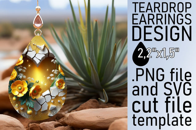 Unique design, perfect for creating stunning earrings! , 3D Heart Sublimation afrosvg 