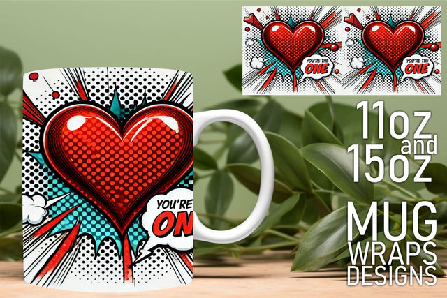 Unique designs for every occasion, craft stunning mugs! , 3D Heart Sublimation HoodArtCraft 