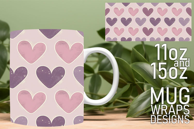 Unique designs for every occasion, craft stunning mugs! , Heart Sublimation HoodArtCraft 