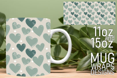 Unique designs for every occasion, elevate your mug crafting! , Heart Sublimation HoodArtCraft 