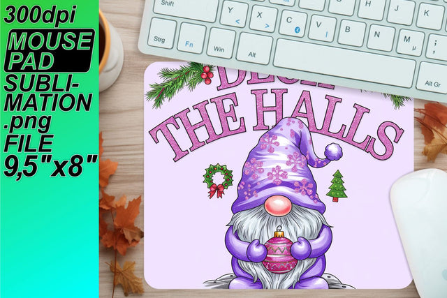 Unique designs for mouse desk mats, enhance your decor! , Gnomes Sublimation HoodArtCraft 