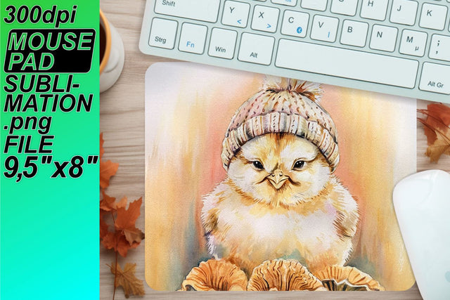 Unique designs for mouse desk mats, unleash creativity! , Animals Sublimation HoodArtCraft 