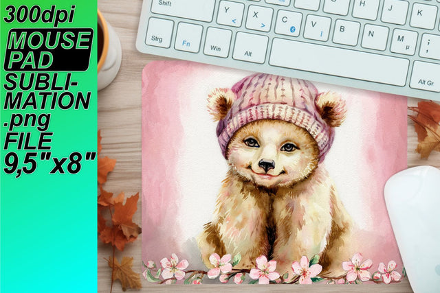 Unique designs for mouse pads, unleash your creativity! , Animals Sublimation HoodArtCraft 