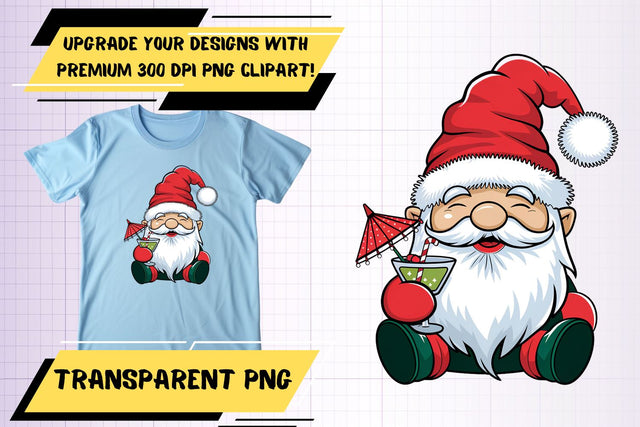 Unique designs, in PNG format for sublimation , Gnome Sublimation HoodArtCraft 