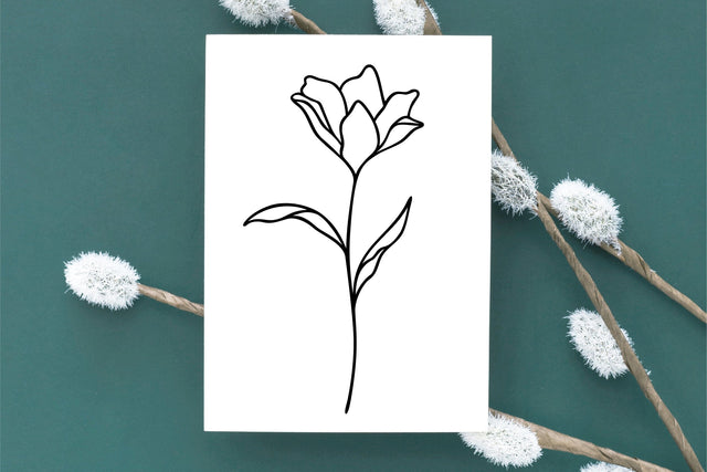 Unique Flower Art SVG RFCreative 