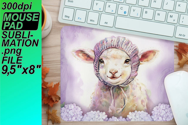 Unique mouse desk design, ready for sublimation! , Animals Sublimation HoodArtCraft 